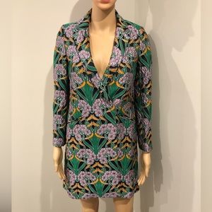 ASOS floral detail coat